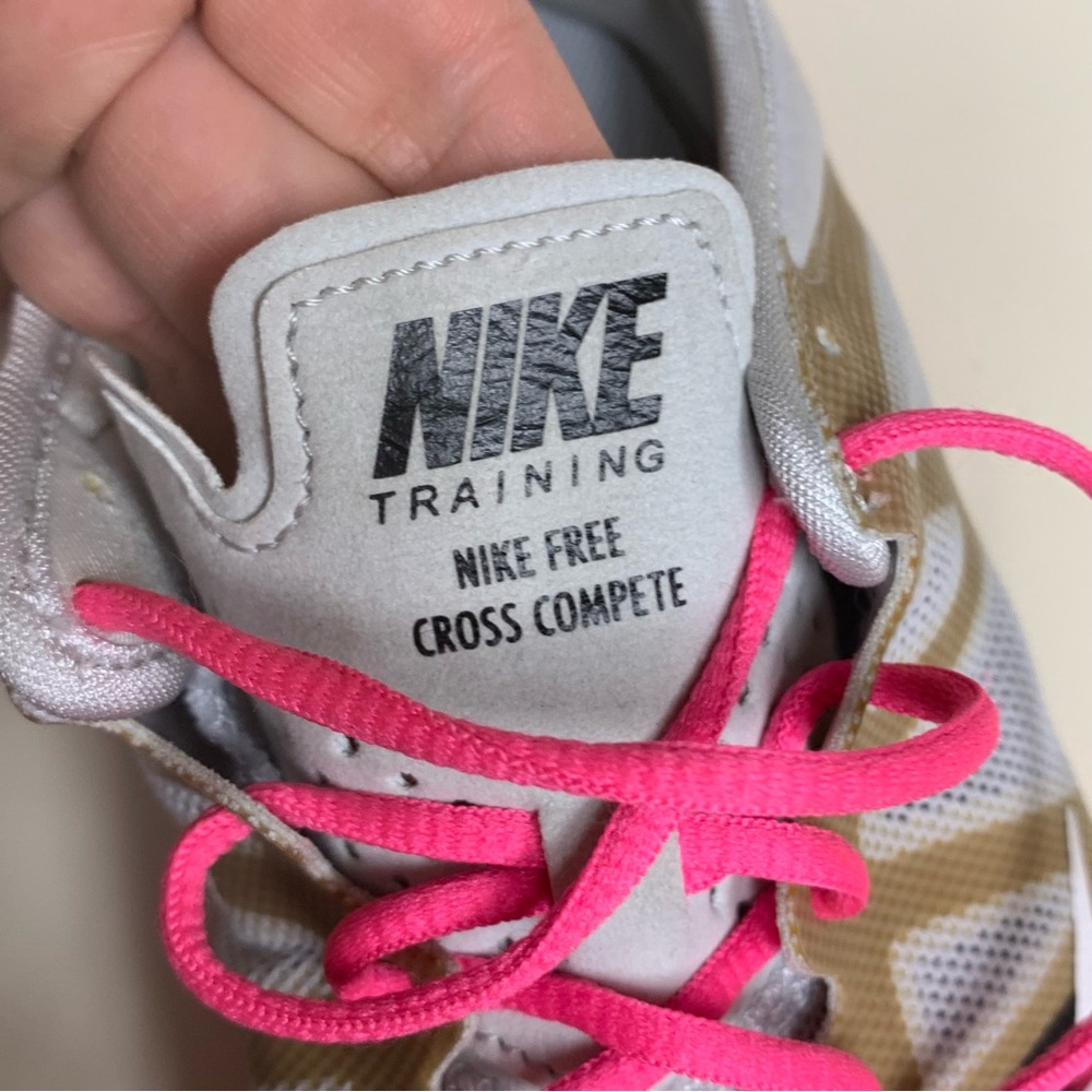 Nike Free Cross Complete Running Shoes, #749421-003, Grey Pink, Womens Size 7.5 - Picture 9 of 16